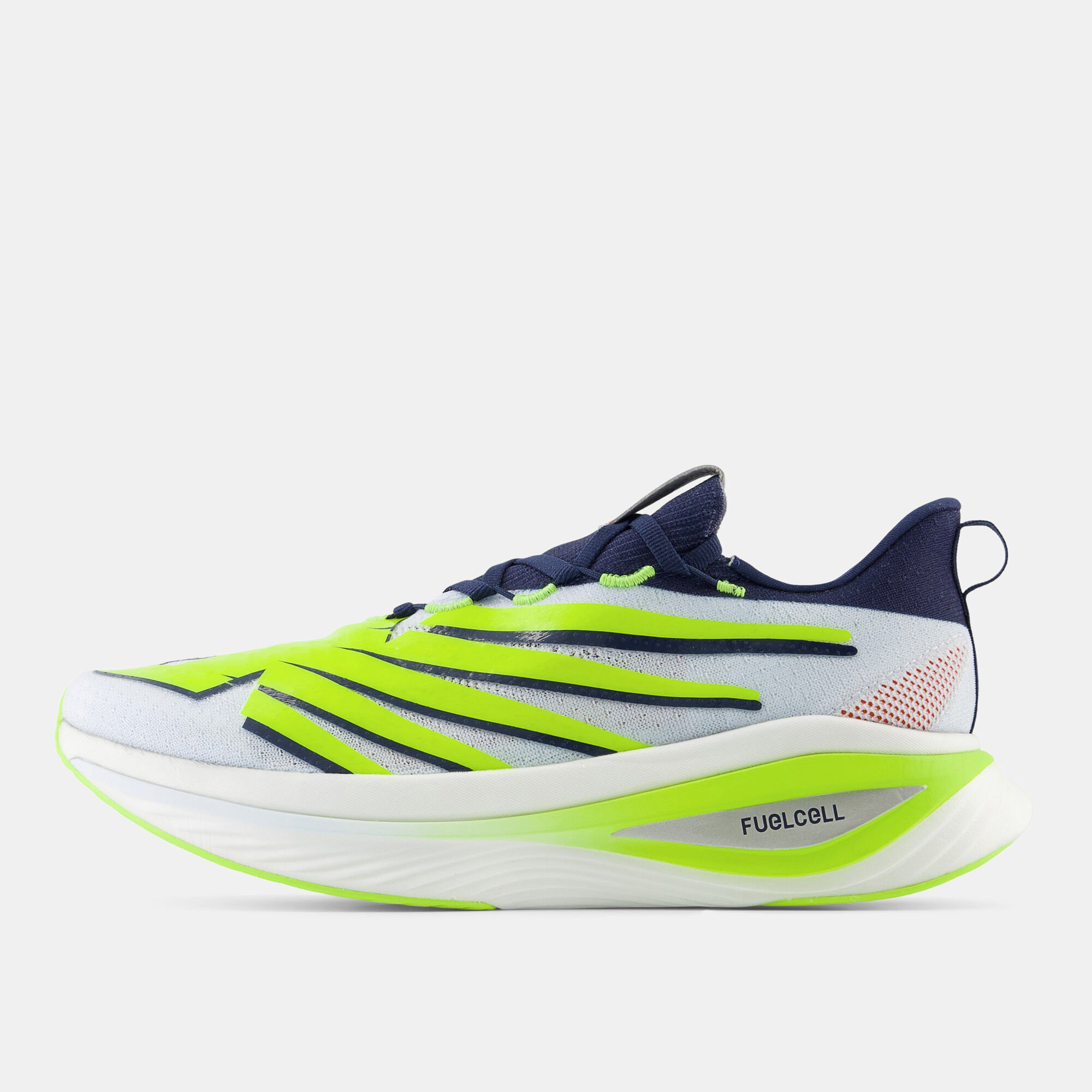 New Balance Men's NYC Marathon FuelCell SuperComp Elite v3 Running Shoes  White in KSA -SSS