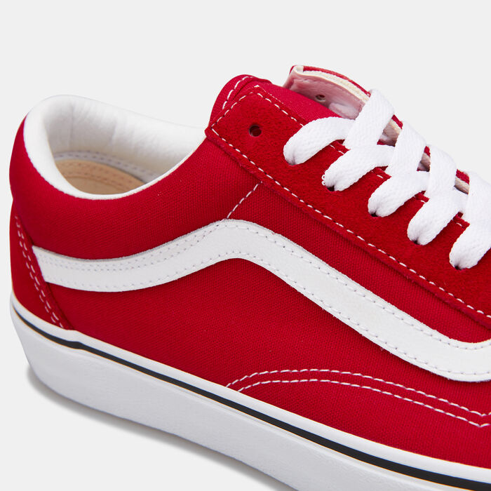 Vans Old Skool Unisex Shoe Red Vans Old Skool Unisex Shoe Red image number 4