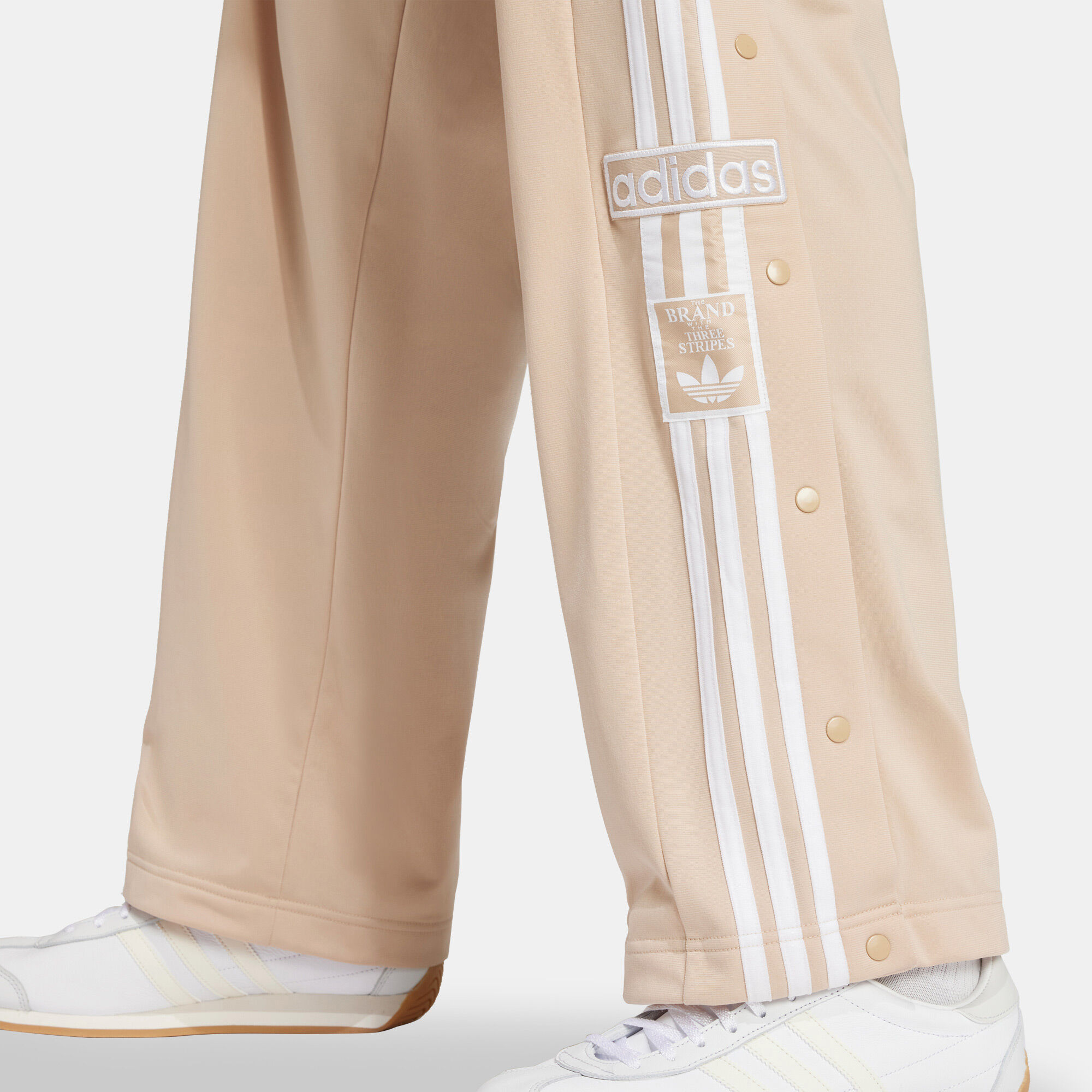 Adidas originals adibreak cuffed track pants in beige top