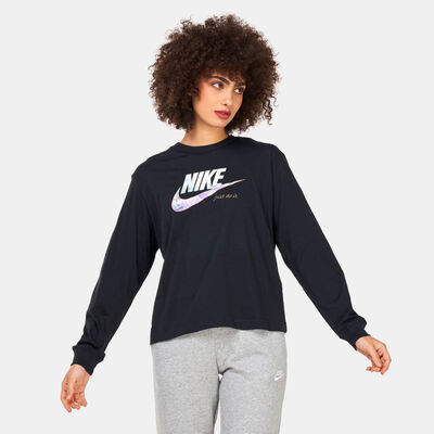 Nike Women's Sportswear Boxy T-Shirt Black