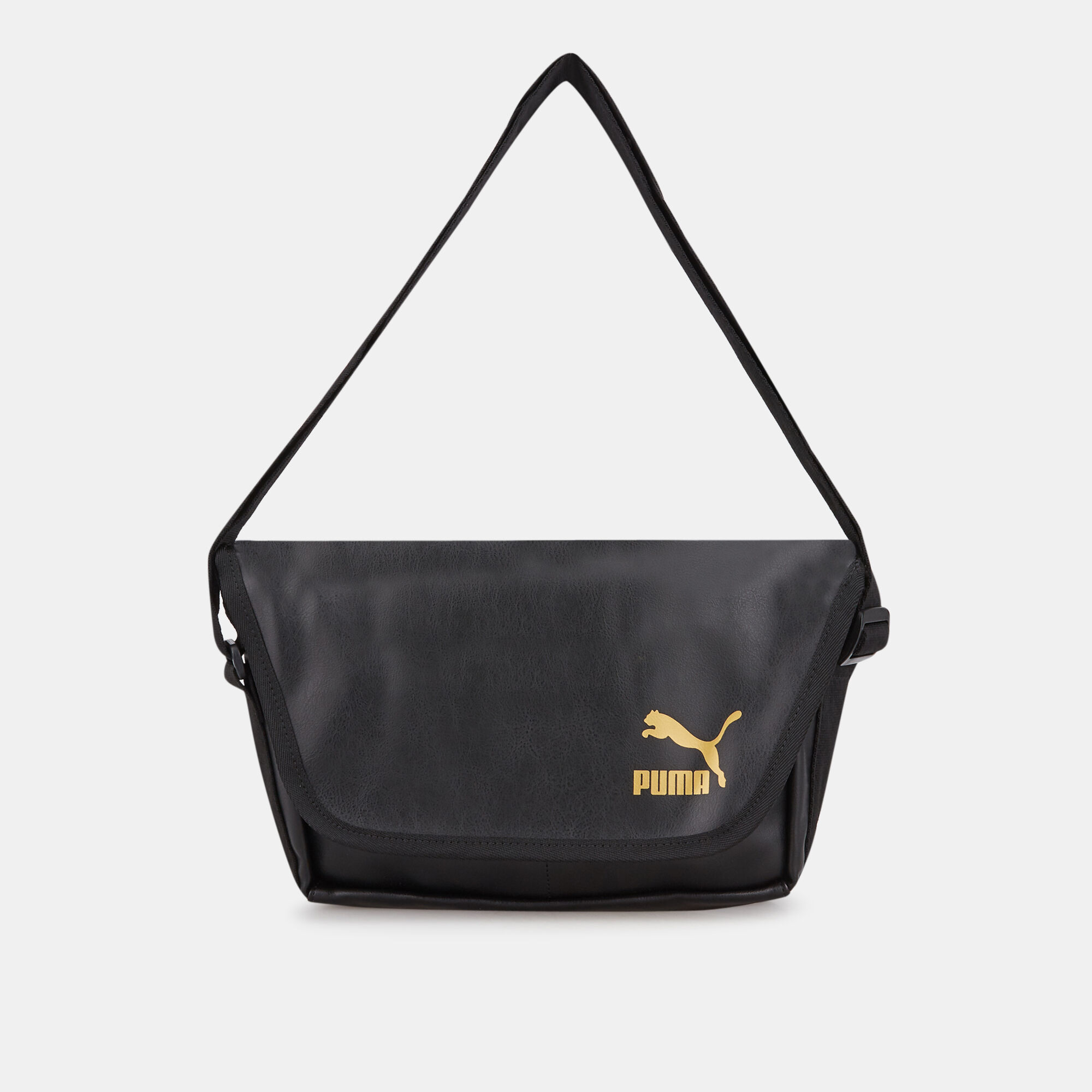 Buy PUMA Originals PU Mini Messenger Bag Black in KSA SSS