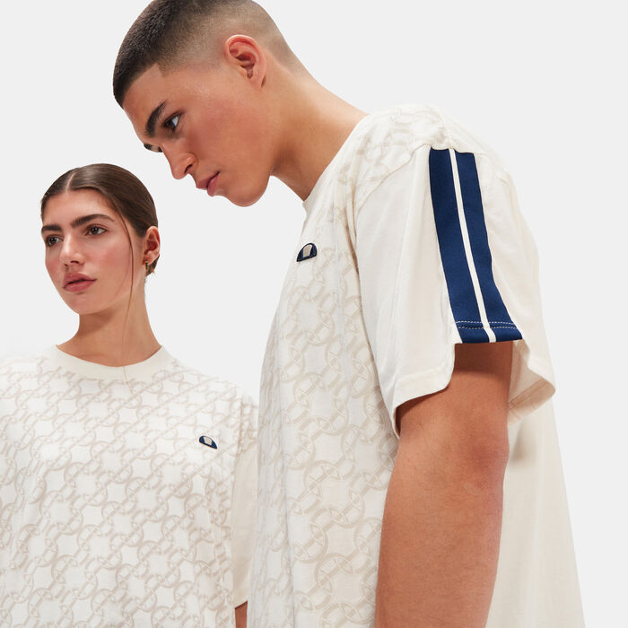 ellesse Men's Lingua T-Shirt White ellesse Men's Lingua T-Shirt White image number 3