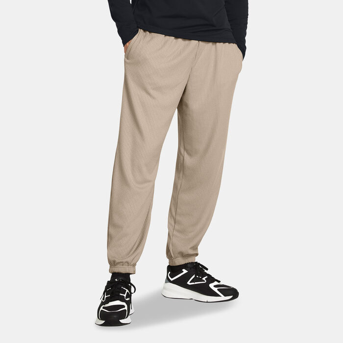 Under Armour Men's Rival Waffle Sweatpants Brown Under Armour Men's Rival Waffle Sweatpants Brown image number 0