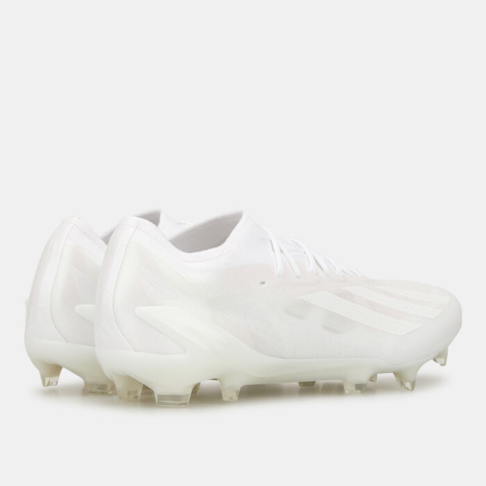 adidas Men's X Crazyfast.1 Firm Ground Football Shoes White image number 2