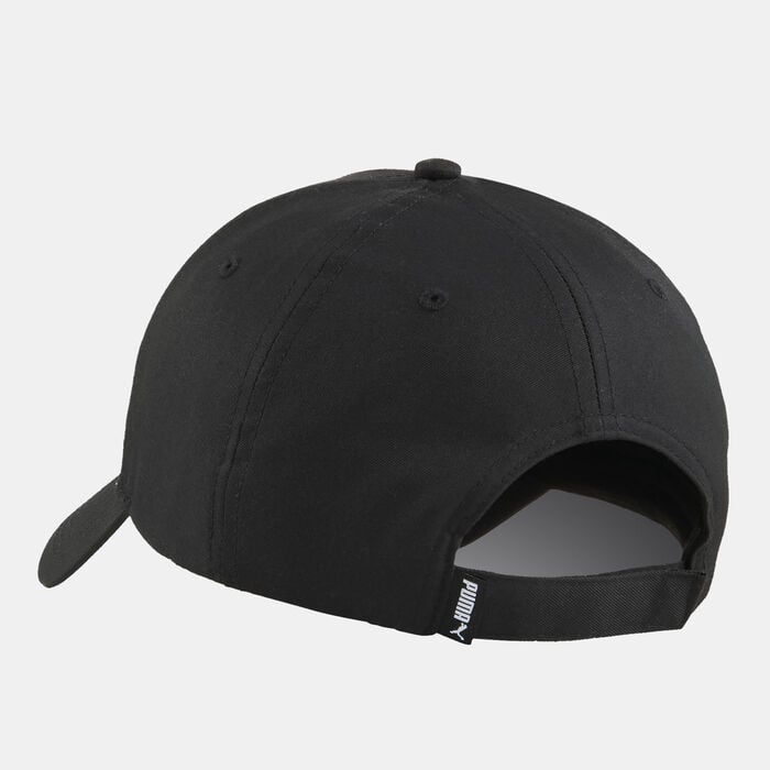 PUMA Essentials Metal Logo Baseball Cap Black PUMA Essentials Metal Logo Baseball Cap Black image number 1