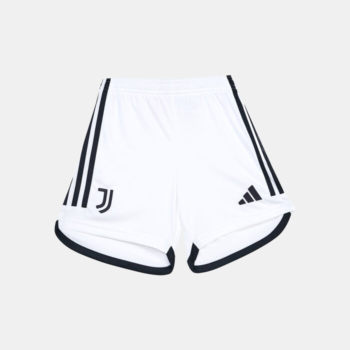 adidas Kids' Juventus Away Shorts - 2023/24 White adidas Kids' Juventus Away Shorts - 2023/24 White image number 0