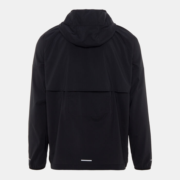 Nike Men's Windrunner Repel Running Jacket Black Nike Men's Windrunner Repel Running Jacket Black image number 1
