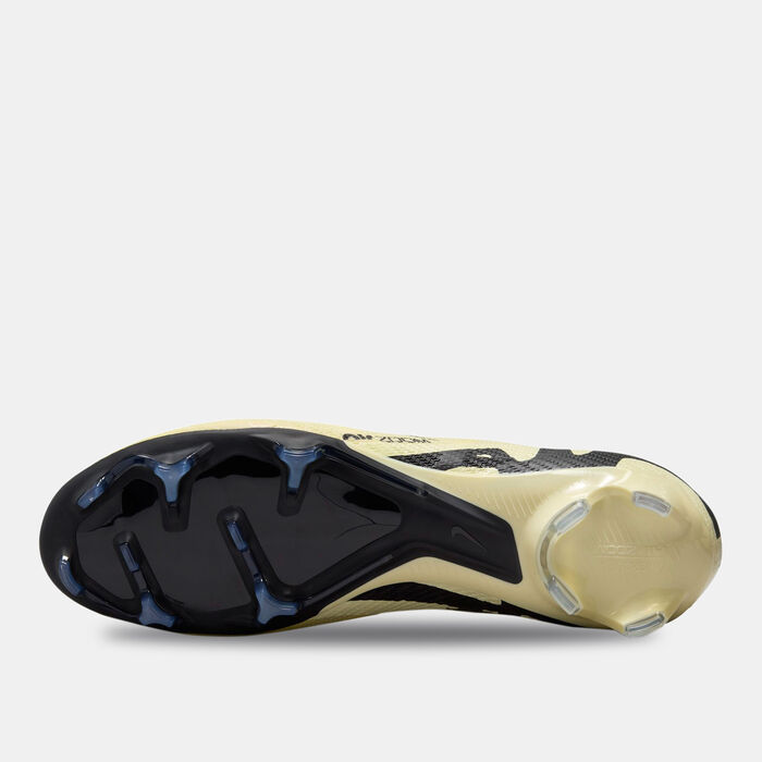 Nike Men's Mercurial Vapor 15 Pro Firm-Ground Football Shoes Ivory Nike Men's Mercurial Vapor 15 Pro Firm-Ground Football Shoes Ivory image number 3
