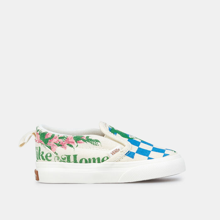 Vans Kids' Eco Theory Classic Slip-On Velcro Unisex Shoe (Baby and Toddler) Blue image number 0