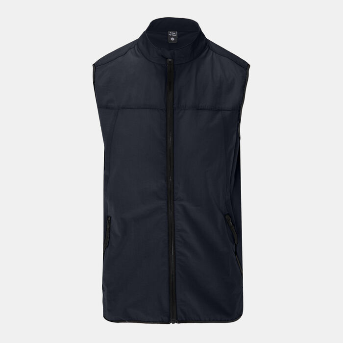 Sun and Sand Sports Men's Sleeveless Jacket Black image number 0