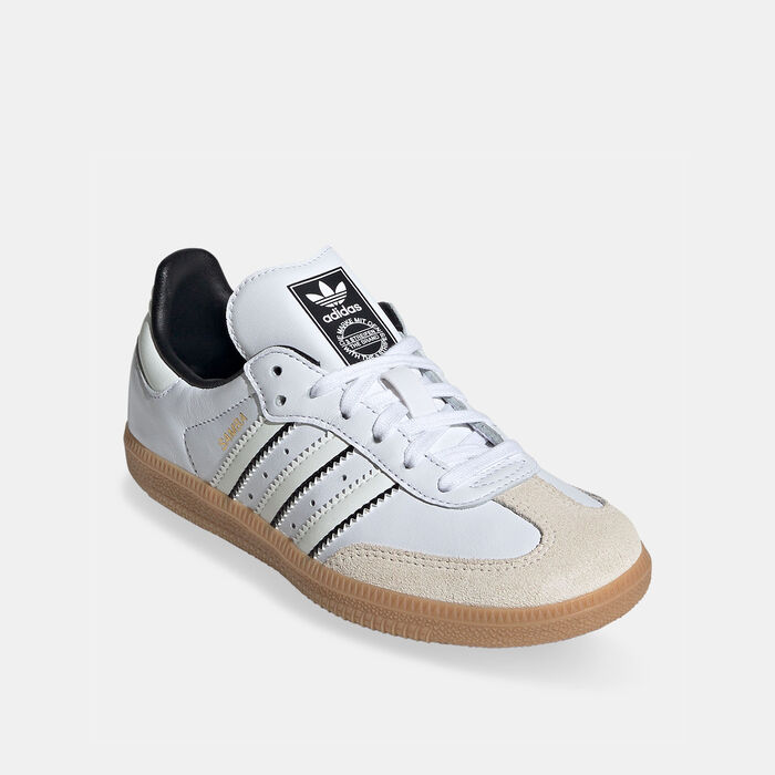 adidas Originals Kids' Samba OG Shoes White adidas Originals Kids' Samba OG Shoes White image number 1