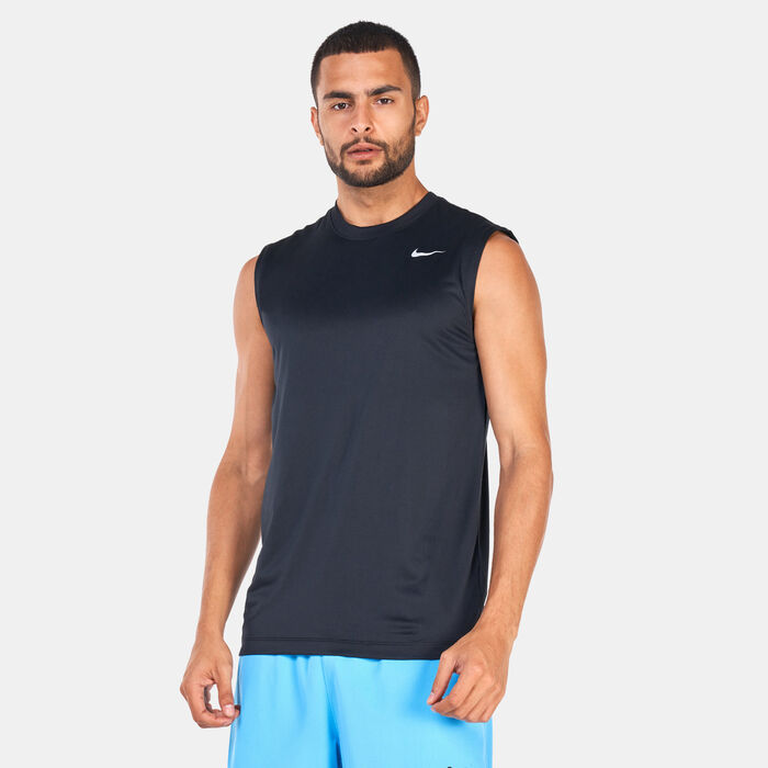 Nike Men's Dri-FIT Legend Sleeveless Training T-Shirt Black Nike Men's Dri-FIT Legend Sleeveless Training T-Shirt Black image number 0