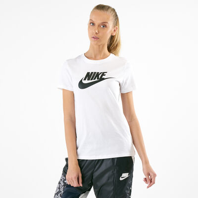 Nike Women's Sportswear Essential T-Shirt White Nike Women's Sportswear Essential T-Shirt White