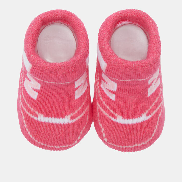 New Balance Kids' Classic Booties (2 Pairs) Pink New Balance Kids' Classic Booties (2 Pairs) Pink image number 1