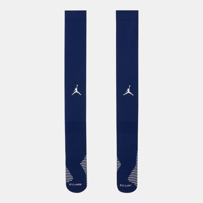 Jordan Paris Saint-Germain Strike Fourth Football Socks Blue Jordan Paris Saint-Germain Strike Fourth Football Socks Blue image number 1