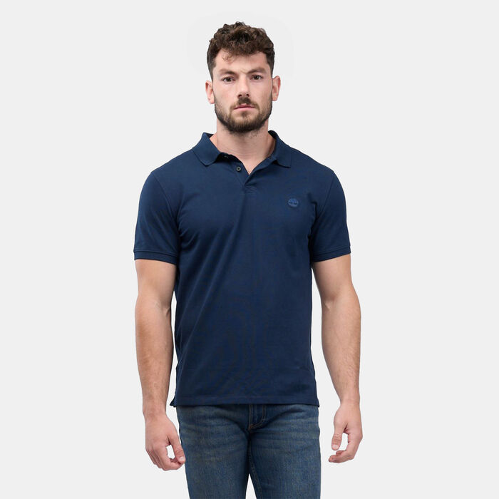 Timberland Men's Millers River Stretch Polo Shirt Blue Timberland Men's Millers River Stretch Polo Shirt Blue image number 0