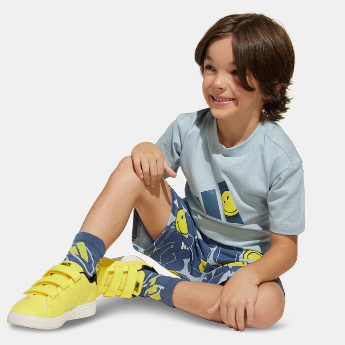 adidas Kids' Smileyworld Summer Set Blue adidas Kids' Smileyworld Summer Set Blue image number 3