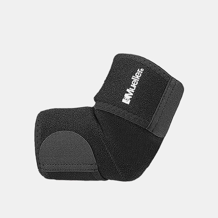 Mueller Adjustable Elbow Support (One Size) Black Mueller Adjustable Elbow Support (One Size) Black image number 0
