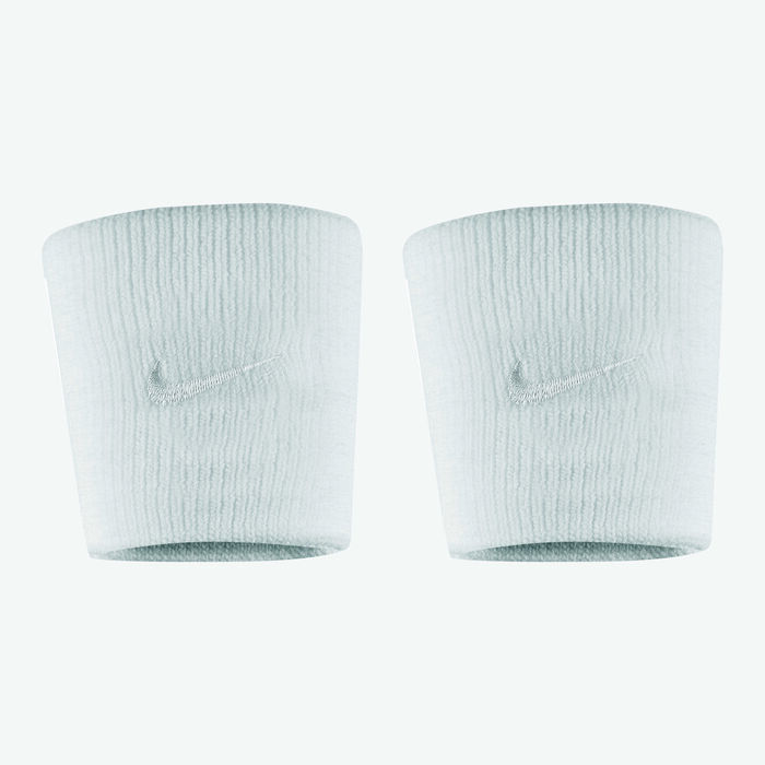 Nike NBA Dri-FIT Basketball Wristbands (1 Pair) White Nike NBA Dri-FIT Basketball Wristbands (1 Pair) White image number 1