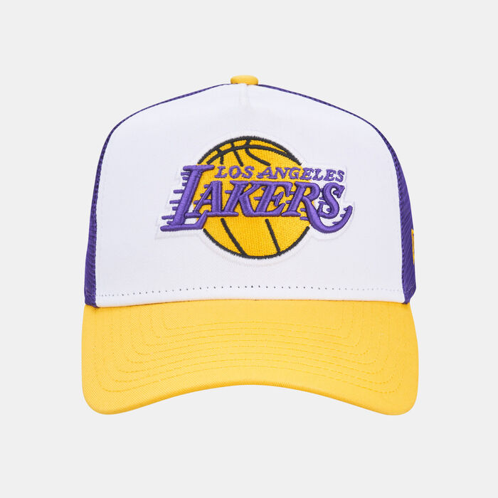 New Era Men's NBA Los Angeles Lakers Trucker Cap yellow image number 0