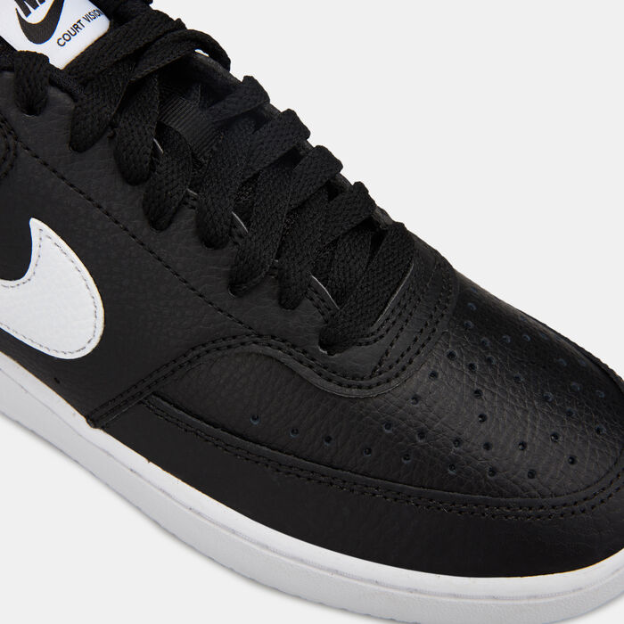 Nike Women's Court Vision Low Shoe Black Nike Women's Court Vision Low Shoe Black image number 4