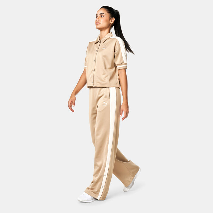 PUMA Women's T7 For the Fanbase Track Pants Beige image number 2