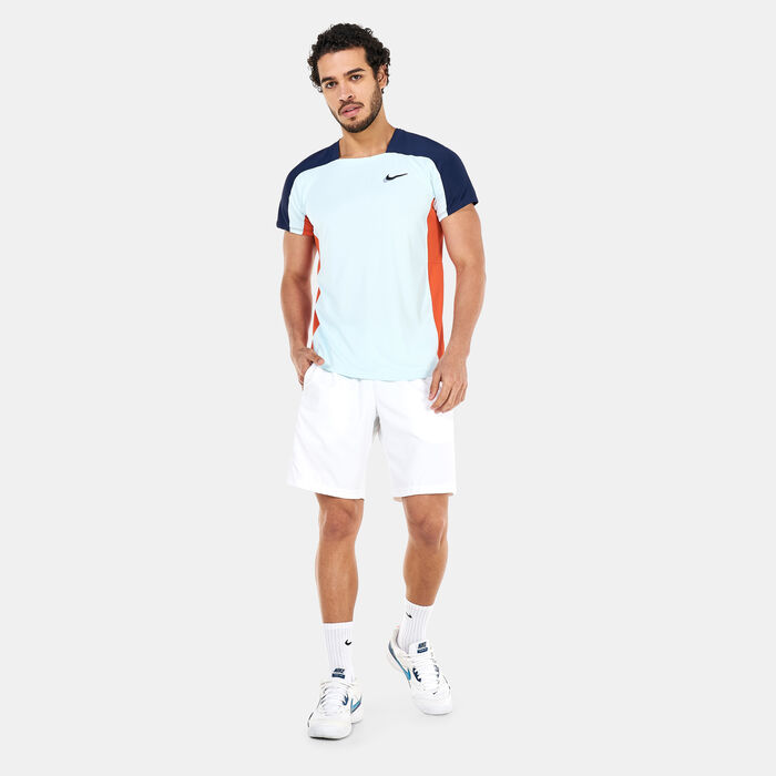 Nike Men's Dri-FIT ADV Slam Tennis T-Shirt Blue Nike Men's Dri-FIT ADV Slam Tennis T-Shirt Blue image number 2