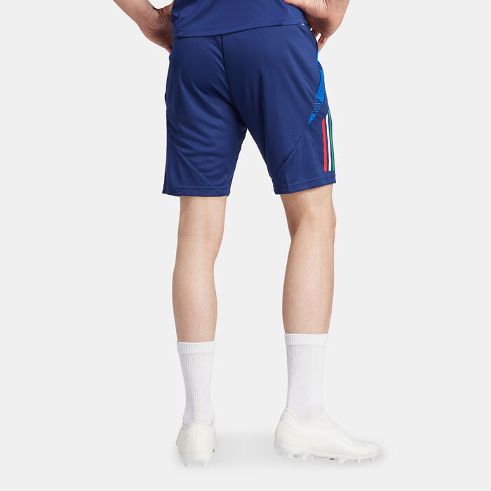 adidas Men's Italy Tiro Competition Training Football Shorts - 2024 Blue image number 1