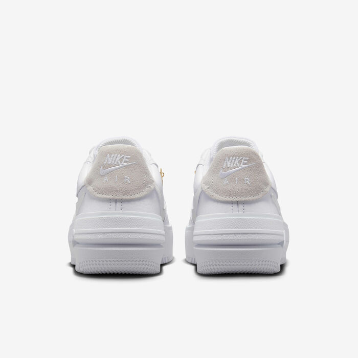Nike Women's Air Force 1 Low PLT.AF.ORM Shoes White Nike Women's Air Force 1 Low PLT.AF.ORM Shoes White image number 5