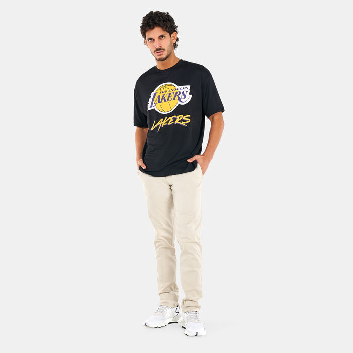 New Era Men's NBA Chicago Bulls Mesh T-Shirt Black New Era Men's NBA Chicago Bulls Mesh T-Shirt Black image number 2