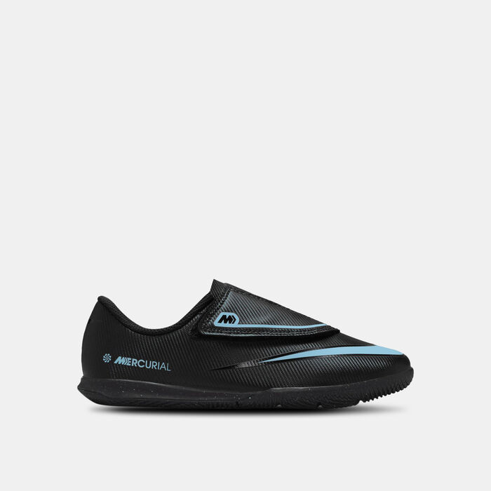Nike Kids' Mercurial Vapor 16 Club Indoor Court Football Shoes Black Nike Kids' Mercurial Vapor 16 Club Indoor Court Football Shoes Black image number 0