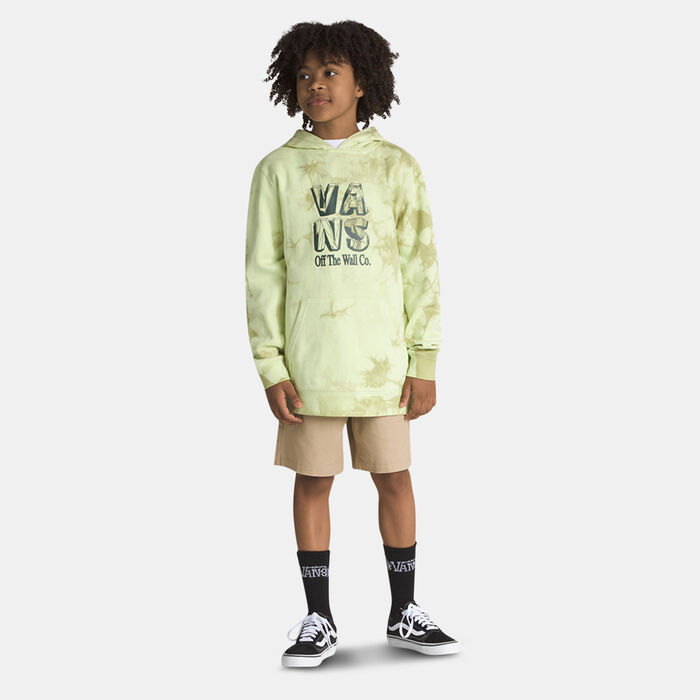 Vans Kids' Top Trail Head Hoodie Green image number 2