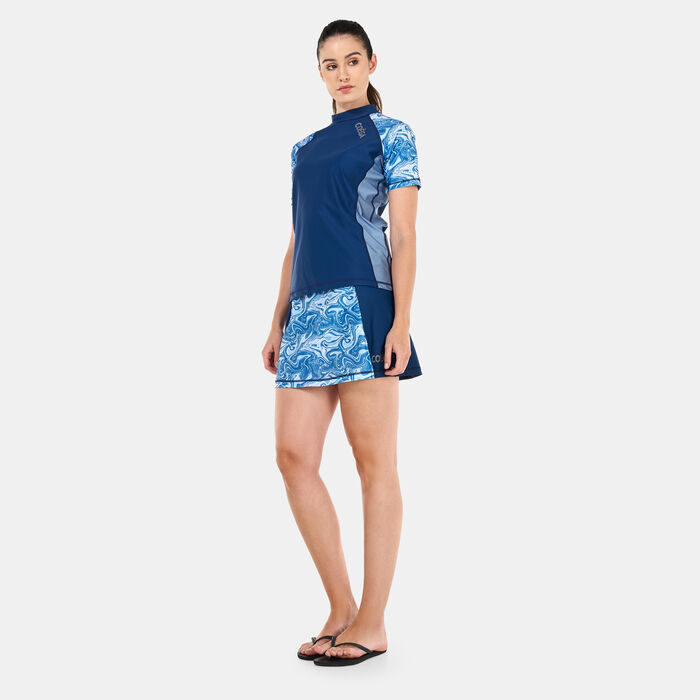 COEGA Women's Swimming Skirt Blue image number 2