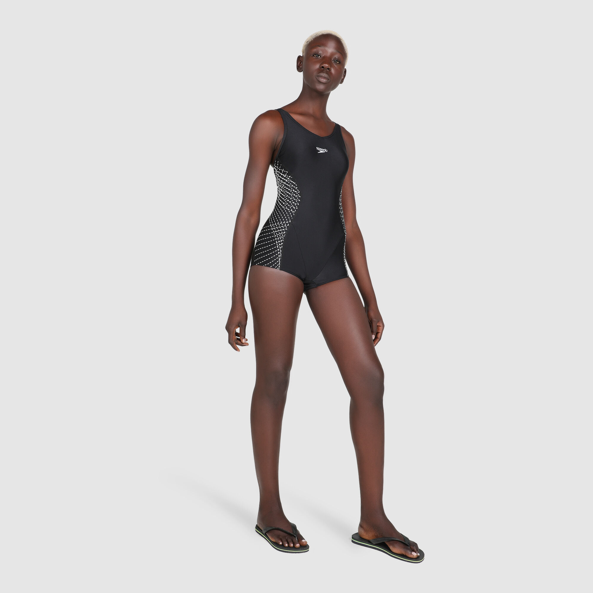 Speedo leg hotsell swimsuit