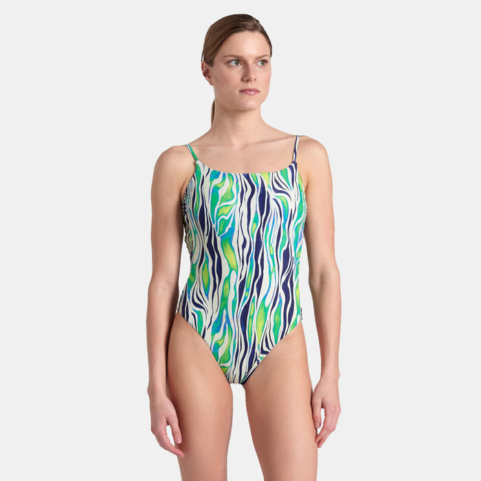 Arena Women's Printed One-Piece Swimsuit Multi-Color Arena Women's Printed One-Piece Swimsuit Multi-Color image number 0