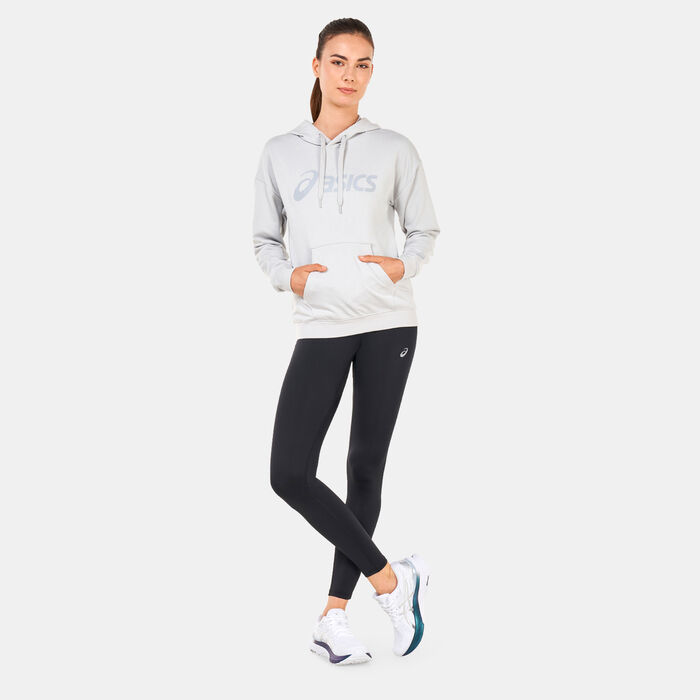 ASICS Women's Big Oth Pullover Hoodie Grey ASICS Women's Big Oth Pullover Hoodie Grey image number 2