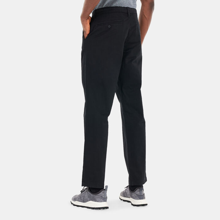Timberland Men's Squam Lake Twill Straight Chino Pants Black image number 1