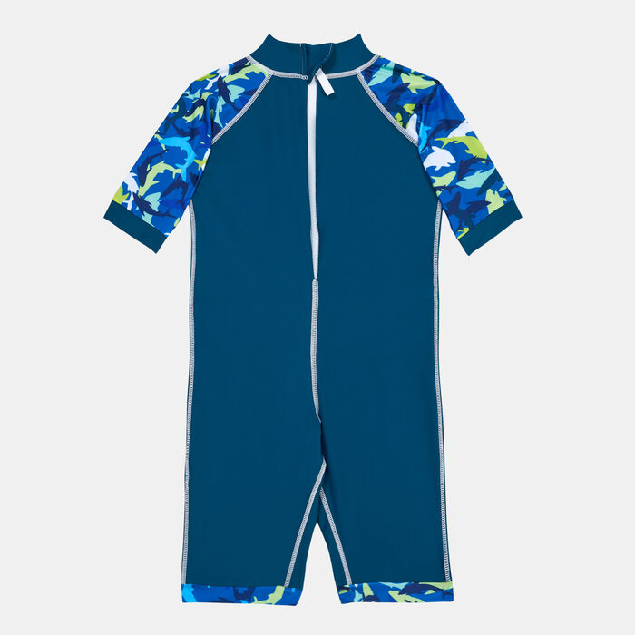 COEGA Kids' One-Piece Swimsuit Green COEGA Kids' One-Piece Swimsuit Green image number 1