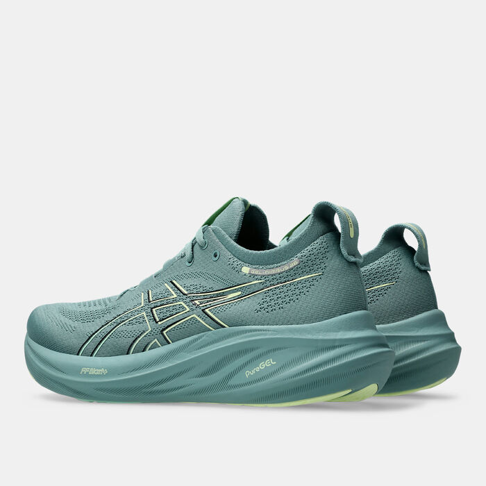 ASICS Men's GEL-NIMBUS 26 Running Shoes Blue ASICS Men's GEL-NIMBUS 26 Running Shoes Blue image number 3