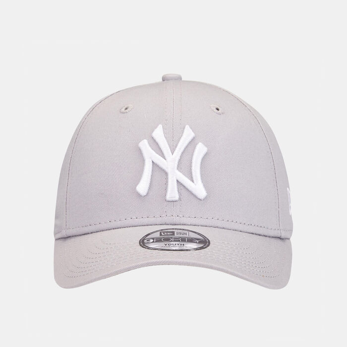 New Era Kids’ MLB League Basic New York Yankees 9FORTY Cap Grey image number 0