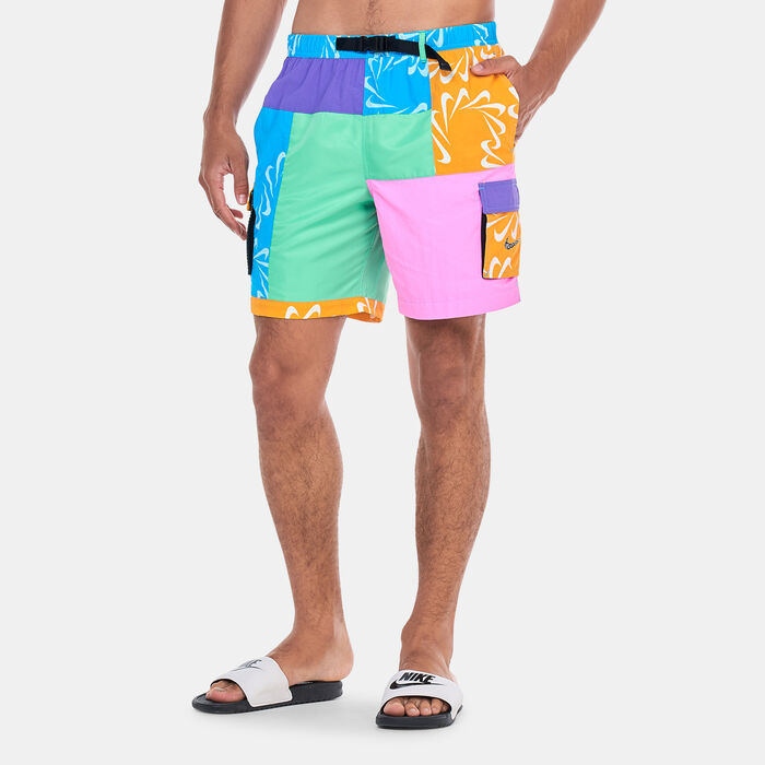 Nike Swim Men's Volley Swimming Shorts Orange Nike Swim Men's Volley Swimming Shorts Orange image number 0