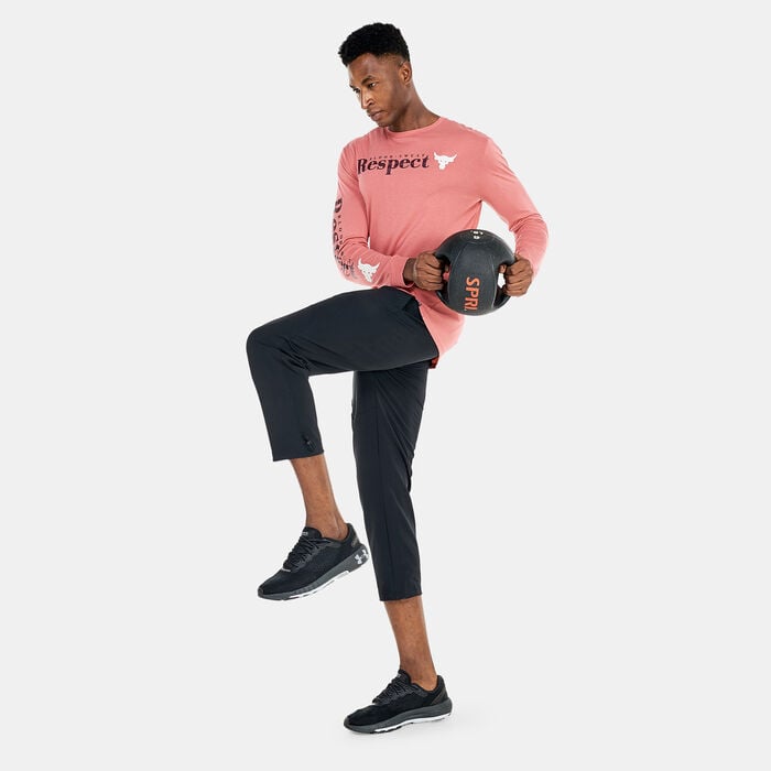 Under Armour Men's UA Unstoppable Crop Pants Black Under Armour Men's UA Unstoppable Crop Pants Black image number 2