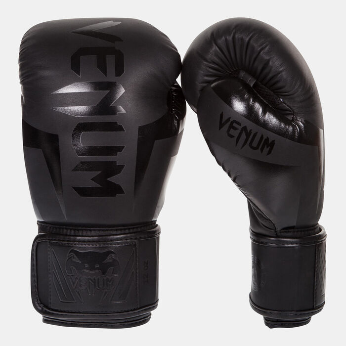 Venum Elite Boxing Gloves (8oz) Black Venum Elite Boxing Gloves (8oz) Black image number 1