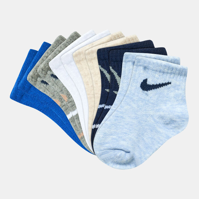 Nike Kids' Swooshfetti Ankle Socks (6 Pairs) Multi-Color image number 0
