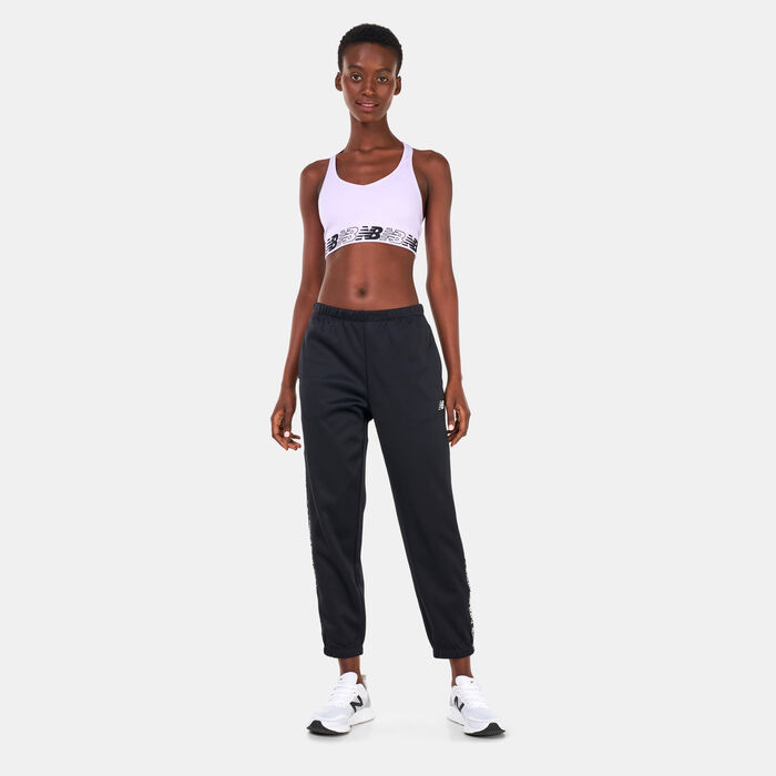 New Balance Women's 3.0 Pace Sports Bra Black New Balance Women's 3.0 Pace Sports Bra Black image number 2