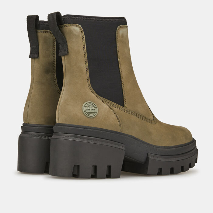 Timberland Women's Everleigh Boot Chelsea Boot Green image number 2