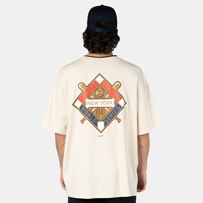 New Era Men's MLB New York Yankees T-Shirt Beige New Era Men's MLB New York Yankees T-Shirt Beige image number 1