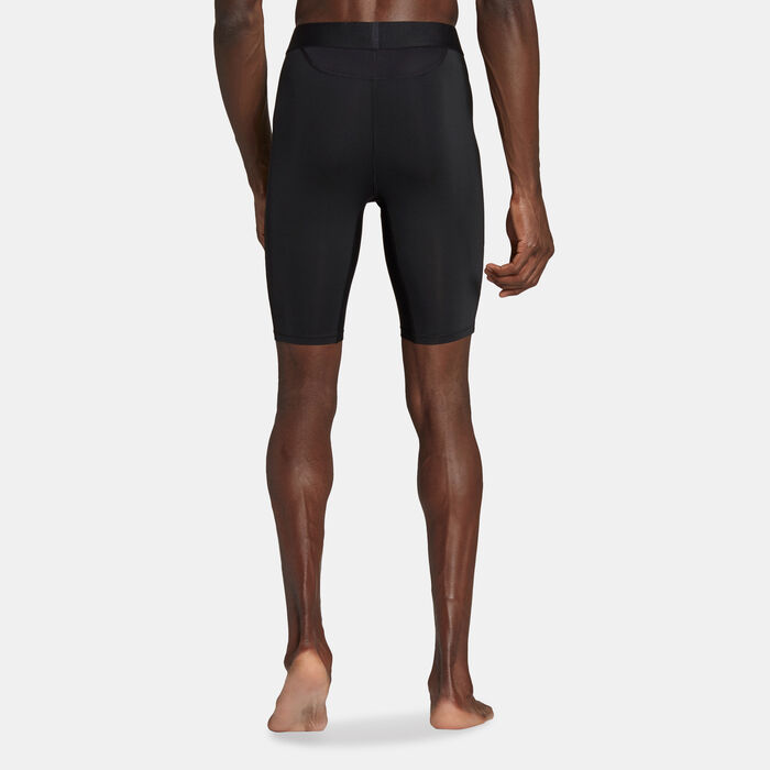 adidas Men's Techfit AEROREADY Football Short Tights Black adidas Men's Techfit AEROREADY Football Short Tights Black image number 1