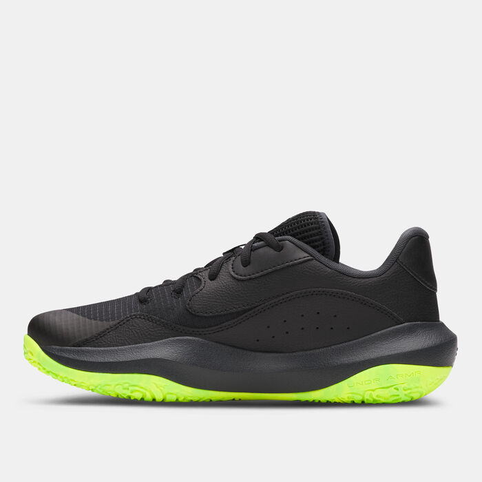 Under Armour Lockdown 7 Low Basketball Shoes Black image number 2