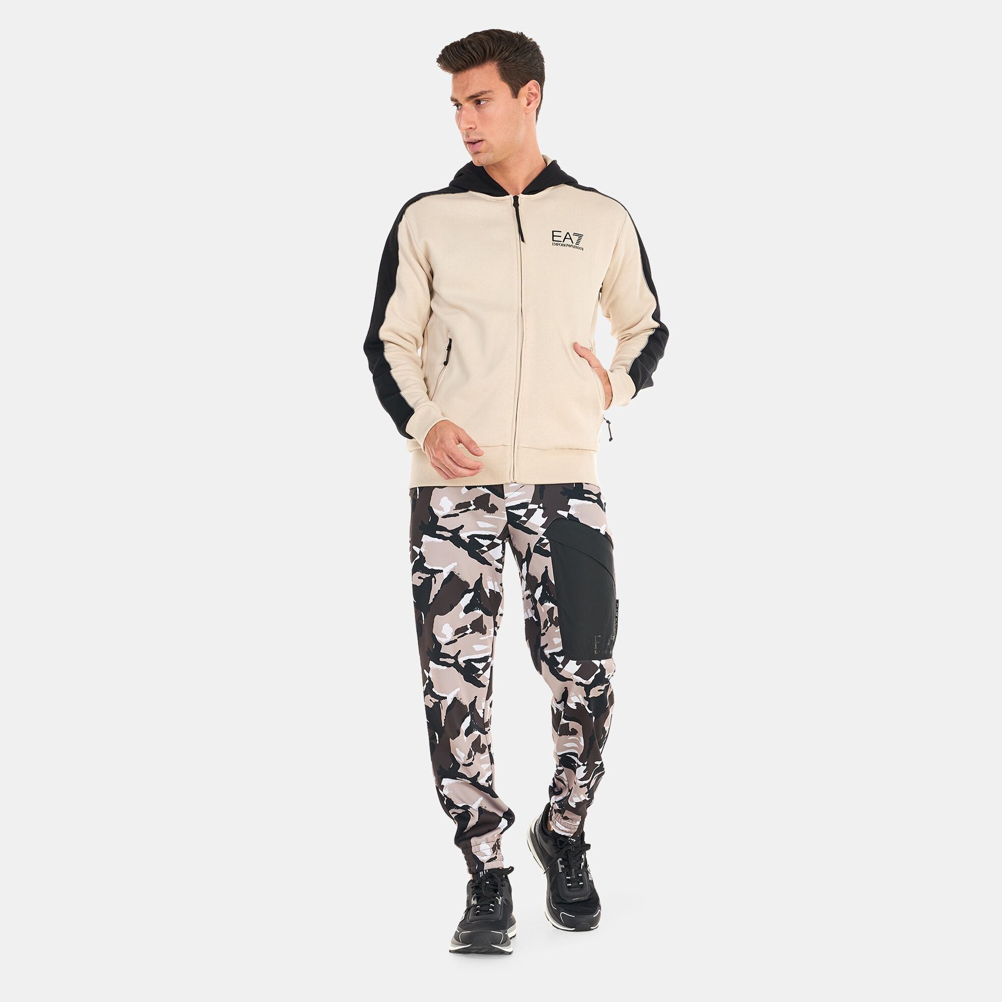 Armani camo clearance tracksuit